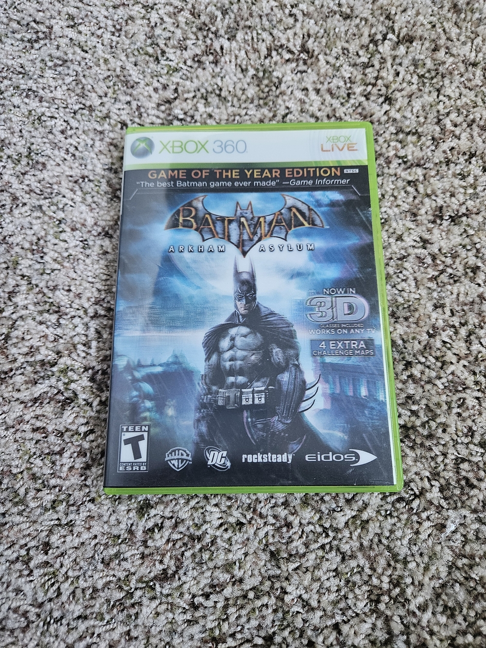 Batman: Arkham Asylum - Game of the Year Edition (Green)